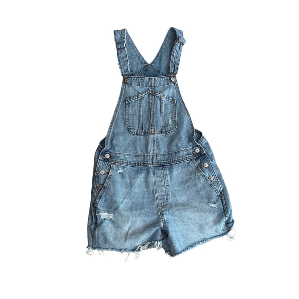 Old Navy Blue Denim Women Jeans Overalls